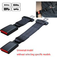 Automotive Seat Belt Clip Extender Safety Seat Belt Lock Buckle Plug Thick Insert Socket Car Safety Belt Cover Seat Belt Buckle