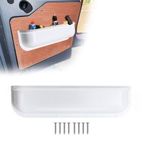 1/2PCS Car Door Handle Storage Box For Van Camper Universal Fit Door Panel Armrest Organizer Cover Car Accessories Storage Box
