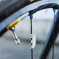 4PCS Bike Wheel Reflective Lights, Spoke Rim Reflectors for Bicycle Safety, Night Riding Accessories