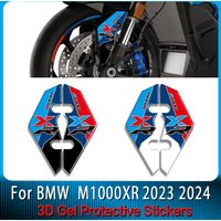 3D-Gel-Aufkleber für BMW M1000XR M1000 XR 2023 2024, vorderer Kotflügel, Lackschutz, Aufkleber, Motorradschale, reflektierende Dekoration