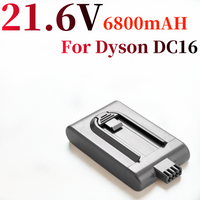 21.6V 6800mAh lithium-ion rechargeable battery for Dyson vacuum cleaner DC16 DC12 12097 BP01 912433-01 L50 replacement battery