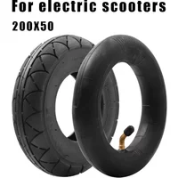 8 Inch 200x50 Outer Inner Tube Tire for Razor E100 E150 E200/ Power Core E100/EPunk/Crazy Cart 200*50 Electric Scooter Tyre