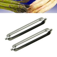2Pcs 55mm Stainless Steel Peeler Replacement Blade Multi-Purpose Peeler Replacement Blade For Potatoes Fruits Vegetables