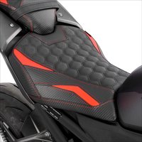 WOLFLINE Fahrersitzkissen für Kawasaki Z900 2025-2026, Nur für Körpergröße 810 geeignet, Einzelsitzkissen für den Vordersitz, tolles Upgrade, bequem für lange Fahrten, schnelle und einfache