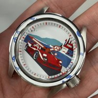 Customized logo, NH34/NH35/NH36/NH38/VK63/NH70/Miyota 8285 dial with printed logo or customized metal logo
