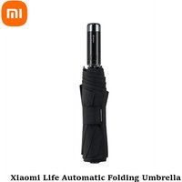 Xiaomi Life Automatic Open Close Folding Umbrella Dual Use for Sunny and Rainy UV Protection Foldable Travel Sun Rain Umbrella