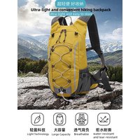 AliExpress NONE Hiking Backpack Waterproof for Trekking & Cycling, Lightweight Outdoor Sports Backpack with Shoe Compartment