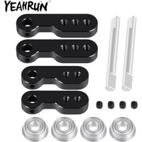 YEAHRUN Aluminum Alloy Servo Steering Fixed Mount for Tamiya 1/10 Clod Buster 4×4×4 Monster Truck Upgrade Parts