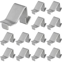 10pcs Heavy Duty Metal Cabinet Shelf Clips Heavy Durable Duty Shelving Supports for File Cabinets and Bookcases Shelving Cabinet