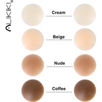 Nipple Cover Pasties Silicone Adhesive Sticky Bra Liner For Women Reusable Breast Sticker No Show Invisible Boob Tape