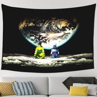 Cyberpunk-Edgerunners David Martinez Aesthetic Tapestry Funny Wall Hanging Home Decor for Living Room And Bedroom