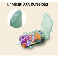 Mess Holder Child-Friendly Squeezer Suction for Babies Toddlers Keep Your Kids Clean & Happy Enjoy Stress Frees Feeding Anywhere