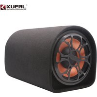 KUERL 10 Inch Super Bass Car Audio Subwoofer Big Power 12V Active Car Subwoofer with Box and Amp