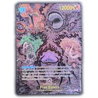 OPCG One Piece TCG English DIY Five Elders card OP13-082 Imu Deck Card Textured Foil Card Anime Collectible Cards Game Toys
