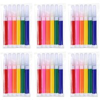 10/20/30Packs Mini Drawing Marker 6Color Watercolor Pens Stationery Accessories Suitable for Painting Art Classroom Supplies TMZ