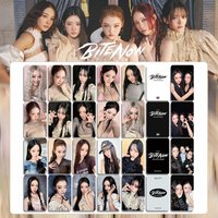 KPOP new photo card LOMO card "BITE NOW" collection card MEOVV pop music group small card LOMO card gift