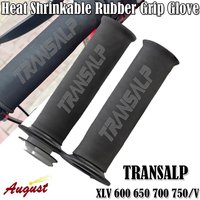 For Honda XLV 600 650 700 TRANSALP XL600V XL650V XL700V XL750 All years Motorcycle Heat Shrinkable Rubber Non-slip Grip Glove