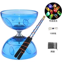 Outdoor Fitness Equipment 2027Portable Diabolo Set Yo-Yo Suitable For Adults And Children Soft Rubber Diabolo Ringing