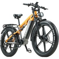 AliExpress RANDRIDE YX80-2 1000W*2 Mountain Electric Bike Electric Bike for Adults 48V20AH Battery 26 Inch Fat Tire Off Road Electric Bike
