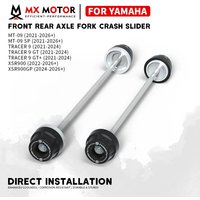 MT09 Motorcycle Front Rear Axle Fork Crash Slider For YAMAHA MT-09 SP TRACER 9 XSR900 2021-2026 Rocker Arm Anti-collision Slider