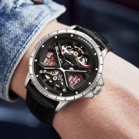 HANBOROFully automatic mechanical watch men waterproof hollow watch men