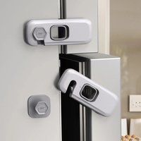 1/2/3/5Pcs Anti Pinch Locks Baby Safety Locks Cabinet Lock Home Safety Latch for Kids Drawer Cupboard Refrigerator Protection