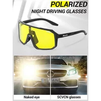 AliExpress Scvcn Night Driving Glasses Polarized Day UV400 Reduce Glare Clear Vision Safe Driving Durable Design Improve Driving Experience