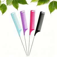 New Rat Tail Comb Salon Hairdressing Hair Styling Portable Comb Hair Brush Barber Accessories SZI11