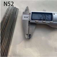AliExpress NONE N52 2X2 3x2 4x1.5 Tandard Size Magnet Rectangle Ebike Square Strong Magnets neodymium Healthcare Industrial Motor Generation