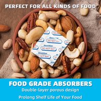 High-quality food deoxidizer, fresh-keeping and anti-oxidation, sealed bags are suitable for long-term storage of various foods