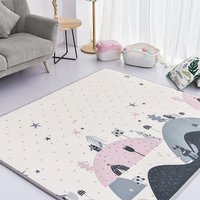 Crawling Play Mats 200x180/180x150/180x120cm Play Mat for Children's Thick Safety Mat Friendly Folding Mat Carpet Rug Playmat