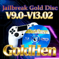 Ultimate GoldHEN for Ps4 Jailbreak Disc V9.0–12.52 Bootable Eject Payload 1-Click Boot Tool 13.0-13.02 Jailbreak Disc