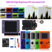 Hispeedido Q5 Laminated 3.1 Inches FRM Built-in OSD Menu IPS Backlight LCD Screen Kit With Speaker&Pre-cut Shell Case For GB DMG
