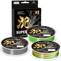 Thornsline 9X Sinking Braided Fishing Line 100m 200m Fast Sinking PE Line Super Strong for Deep Water Saltwater Boat Fishing