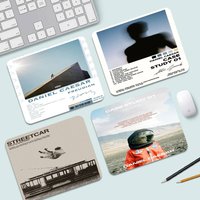 Popular Singer D-Daniel Caesar Mini Mouse Pad Office Mousepad Small with Stitched Edge Non-Slip Rubber Base for Home Computer