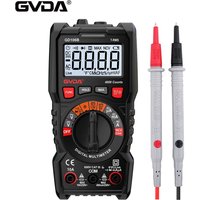 GVDA 4000 Counts Multitester Digital Multimeter Auto Ranging DMM Voltmeter True RMS AC DC NCV Ohm Voltage Tester Smart Ammeter