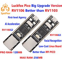【Authorized Agency】 Luckfox Pico Pro Max Linux RV1106 Rockchip AI Board ARM Cortex-A7/RISC-V better than Raspberry Pi Pico