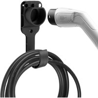 J1772 EV Charger Holder Wall Mount for Type 2 Electric Vehicle Charging Cable Hook Bracket-European Standard Charging Accessory