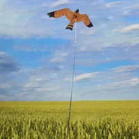 Bird Scarer Flying Kite Bird Repeller Large Eagle Kites Scarecrow Decoy for Farm Garden Bird Pigeon Repellent Kite Without Pole