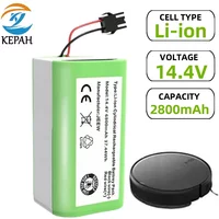 14.8V 6800mAh Li-ion Battery Compatible with Eufy RoboVac 11 11S 15C 15T 12 30 35C Conga 990 1090 1190 Deebot N79 DN622