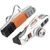 AliExpress DEEMOUNT Bicycle Pads W/ 55mm Rubber Brake Inserts for Road Bmx C/V-Brake Alloy Steel Rim Caliper All Weather Use Low Wear Braking Blocks