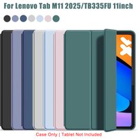 Tri-fold Flip Case For Lenovo Tab M11 2025 11'' TB335F Xiaoxin Pad 2025 11inch Magnetic Stand PU Leather Protective Cover