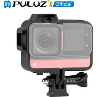 PULUZ Kunststoff Rahmen Fall für Insta360 Einem RS 4K / 360/1-Zoll Auflage Sport Action Kameras schutzhülle