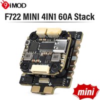 9IMOD F722 Mini Flight Stack F722 FC 60A ESC 3-8S 20x20mm With Gyro For RC FPV Racing Drone