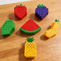 3D Printed Fruit Articulated Fidget Toy, Stress Relief Sensory Toy for Adults Kids, Desk Decor Anxiety Relief Gift