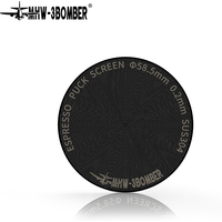 MHW-3BOMBER 51/53/58.5mm Puck Screen 0.2/0.8mm Metal Reusable Coffee Filter for Espresso Portafilter Basket Coffee Accessories