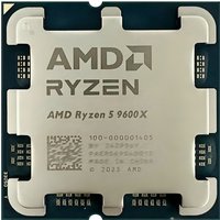 AMD Ryzen 5 9600X CPU 100% Brand New AMD 9600X Processor Up to 5.4GHz 6-Core 12-Thread 32MB L3 Cache Socket AM5 Zen 5 Gaming CPU