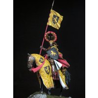 75 mm Druckguss-Harzfigur im Maßstab 1:24, Modellbausatz, alter deutscher Ritter, Hobby, Miniaturspielzeug, unmontiert, unbemalt, DIY-Diorama