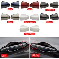 Car Exterior Door Handle Lock Key Hole Cap Cover For BMW X1 X2 X5 X6 F15 F16 F48 F39 F45 Black White Painted 51217396544
