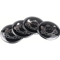 Car Styling 4Pcs/set 56mm Lion VIP Lion Emblem Wheel Center Cap Sticker Decoration Decal For BMW Audi Nissan Toyota Honda Dodge